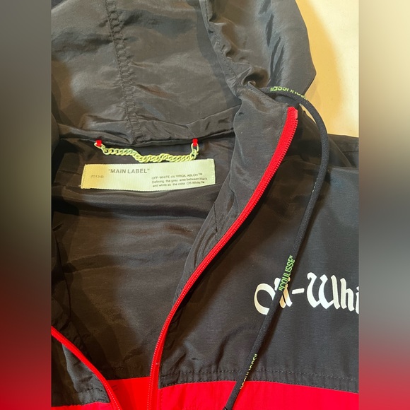 Off-White red “impressionism” jacket - Picture 4 of 8